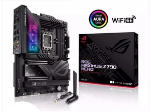 ASUS ROG MAXIMUS Z790 HERO Intel LGA 1700 ATX WiFi6E DDR5 Motherboard BRAND NEW - Picture 1 of 4