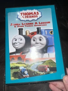 Thomas & Friends 2009 DVD James Learns A Lesson & Other Thomas Adventures New - Picture 1 of 3