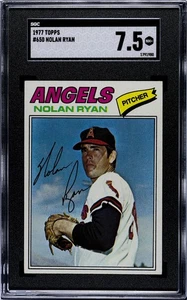 1977 Topps NOLAN RYAN #650 SGC 7.5 NM+ Angels HOF - Picture 1 of 2