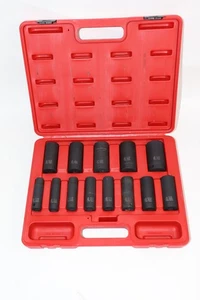 Sunex Tools SUN2651.5 Drive Fractional 6 Point Deep Impact Socket Set- 13 Pc - Picture 1 of 5