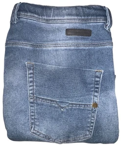 Diesel Men's Size 36 Krooshort-NE Drawstring Denim Jogg-Shorts Jorts Y2K Relaxed - Picture 1 of 11