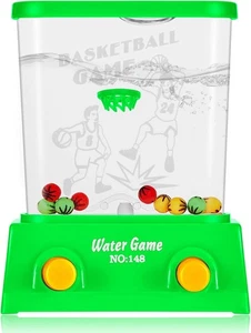 Sumind Handheld Wasserspiel Arcade Wasserring werfen und Basketballkorb Spielzeug 3. 2 x - Bild 1 von 6