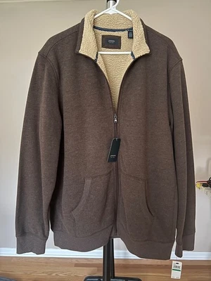 Nuevo abrigo de invierno Arrow Java Heather para hombre Sherpa talla L nuevo con etiquetas Foto 1 de 4