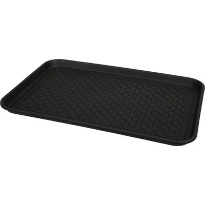 SIM SUPPLY, INC. 15.75 In. x 23.5 In. Black Recycled Plastic Rectangular Boot Tray KS151(ST) SIM