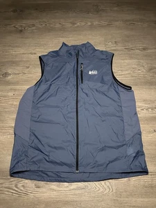 REI CO-OP Vest Men’s Size XL Lightweight Outdoor Hiking Spandex Nylon Full Zip  - Picture 1 of 10