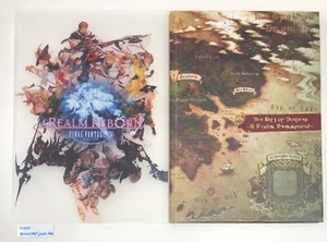 FINAL FANTASY XIV 14 Reborn Limited Art book and book case square enix - Bild 1 von 11