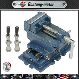 Taladro de tornillo de banco deslizante cruzado de 3" fresado de metal máquina de abrazadera de alta resistencia X-Y de 2 vías - Imagen 1 de 12