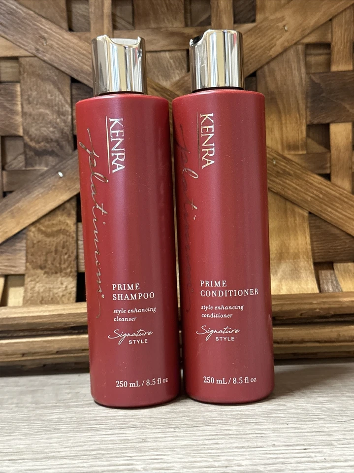Kenra Platinum Signature Prime Shampoo & Conditioner 8.5 oz Duo - Image 1 of 1