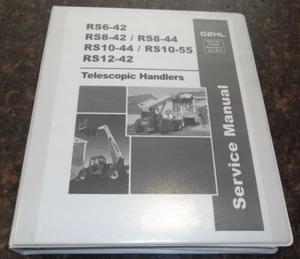 GEHL RS6-42 RS8-42 RS8-44 RS10-44 RS10-55 RS12-42 TELEHANDLER SERVICE MANUAL - Picture 1 of 5
