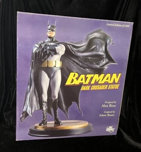 BATMAN DARK CRUSADER STATUE ALEX ROSS DC DIRECT MIB LE 1980/3200 - Picture 1 of 10