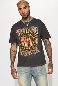 Brand New Wu-Tang Clan Forever Men's Short Sleeve Tee Black Medium - Picture 1 of 4