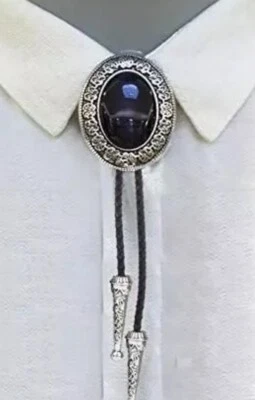 Chericom Store Bolo Tie Vintage Style Alloy Fashion Bolo Tie Bow Tie for Mens - Image 1 of 4