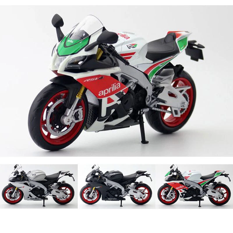 1/12 Aprilia RSV4 RR1000 Motorrad Modell Diecast Spielzeug fur Kinder Geschenke - Bild 1 von 4