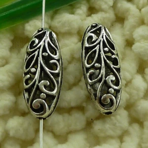 120 Pcs Tibetan Silver Hollow Out Spacers 23X10MM S3138 DIY Jewelry Making - Picture 1 of 6