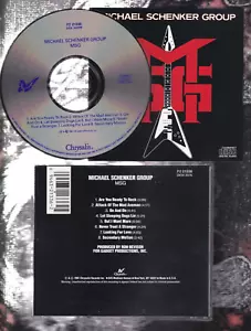 CD The MICHAEL SCHENKER GROUP MSG 1981 Chrysalis F2 21336 DIDX NICE!! Near Mint - Picture 1 of 1