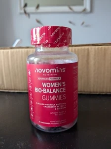 Novomins Probiotic Gummies Women’s Bio-Balance Gummies for Intimate & Gut Health - Picture 1 of 4