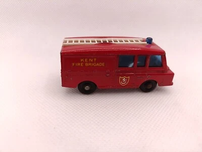 Vintage 1960's Lesney Matchbox Series #57 Land Rover Fire Truck, No Box  - Image 1 of 4