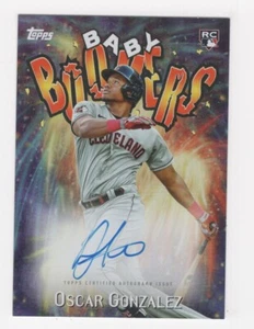 2023 TOPPS ARCHIVES BASEBALL '98 BABY BOOMERS AUTOGRAPH OSCAR GONZALEZ GUARDIANS - Picture 1 of 2