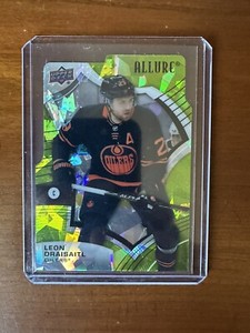 LEON DRAISAITL 2021-22 ALLURE DC GREEN RAINBOW /99