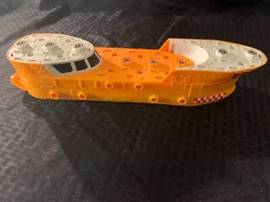 Matchbox Mega Rigs Shark Ship Playset 17” Vehicle ONLY, NO PARTS Mattel 2006 - Picture 1 of 7