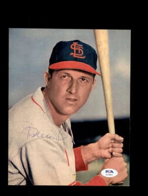 Stan Musial PSA DNA Signed Vintage  8x10 Photo Autographed Cardinals - Image 1 of 3