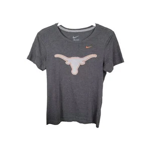 NIKE NCAA Texas Longhorns Women's Longhorn UT Tee T-Shirt Medium Slim Fit - Picture 1 of 3