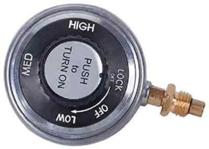 Propane Gas Grill Control Valve Table Top Regulator With A 1"-20 Female - Picture 1 of 5
