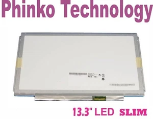 13.3" HD 40Pin Slim LED Screen - CLAA133WA01A B133XW01 V.1 V.0 - Picture 1 of 1
