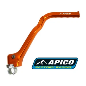 APICO KICK START LEVER PEDAL ORANGE KTM 250 EXC 1998-2018 / 300 EXC 2003-2018 - Picture 1 of 1