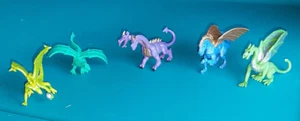 Safari Ltd Dragon Miniatures Toy Figurine LOT about 1 inch long - Picture 1 of 1