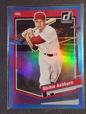 2023 Donruss Baseball Holo Carolina Blue Richie Ashburn #239 Phillies