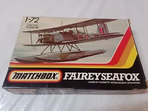 FAIREY SEAFOX MATCHBOX 1:72 SCALE - Imagen 1 de 4