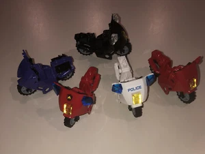 Lego Lot D - 5 Minifigure Motorcycles In Mixed Colors - Picture 1 of 3