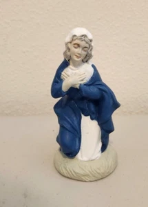 VTG Atlantic Mold Nativity MARY Replacement Figure Hand Painted 5" - Picture 1 of 3