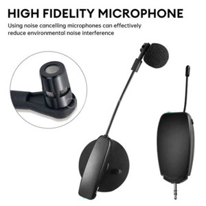 Wireless Instrument Microphone Mic for Violin Bass Guitar PiPa 30m Transmition - Picture 1 of 18