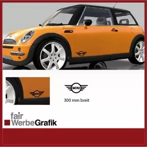 Aufkleber / Sticker / Seitenbeschriftung / Dekor / Mini Cooper / #0033 - Bild 1 von 4