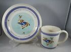 NEW PETER RABBIT WEDGEWOOD CHILD PLATE &amp; CUP 2001 BEATRIX POTTER FREDERICK WARNE