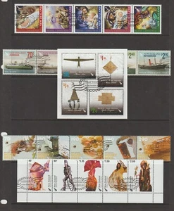 NEW ZEALAND 2000's NZ POST STAMP POINT REWARDS LOT OF 5 STRIPS (VF) FINE USED - Picture 1 of 1