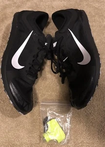 Botines de pista para hombre Nike Zoom Rival XC (844132-001) negros/blancos talla: 12,5 - Imagen 1 de 7