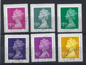 GRAN BRETAÑA 2015 CAMBIO DE TARIFAS NUEVO JUEGO DE 6 CÓDIGOS M15L BUEN USADO, - Imagen 1 de 1