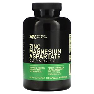 Zinc Magnesium Aspartate, 180 Capsules