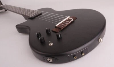 electric classical guitar Silent nylon string travel portable built in effect - Image 1 of 4