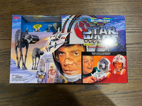 Star Wars Micro Machine Luke Skywalker/ Hoth Transforming Action Set 1996 Galoob Cover
