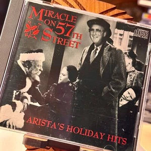 Miracle On 57th Street Arista Holiday Hits Promo Christmas Sampler Clive Davis - Imagen 1 de 6