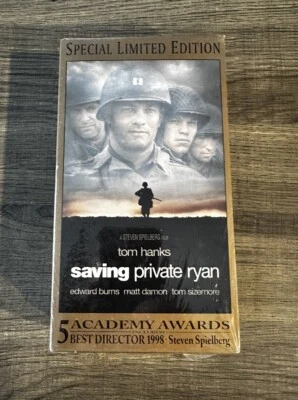 Saving Private Ryan VHS 1999 2 Tape Special Limited Edition **SEALED NEW** - Image 1 of 4