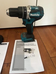 Makita 18V XPH12 Cordless Brushless 1/2" Battery Hammer Drill 18 Volt LXT New - Picture 1 of 2
