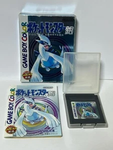 Nintendo GB GBC Pokemon Silber 2000 Version Japanisch Game Boy Color 100%OEM Box - Bild 1 von 2