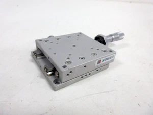 KOHZU YM07A-C1 MANUAL Y STAGE SINGLE TABLE MOTION PLATFORM 70mm TRAVEL - Picture 1 of 3