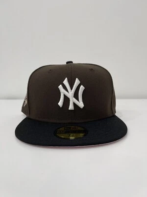 New York Yankees New Era MLB Brown World Series 2000 Fitted Cap Hat 7 3/8 - Image 1 of 4