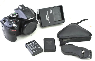Nikon D5200 24.1MP DSLR Kamera, nur Body, Auslösungen /shutter count 67965 - Bild 1 von 4